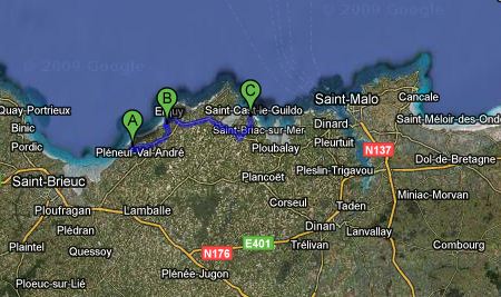 Beachvolleybal in Bretagne