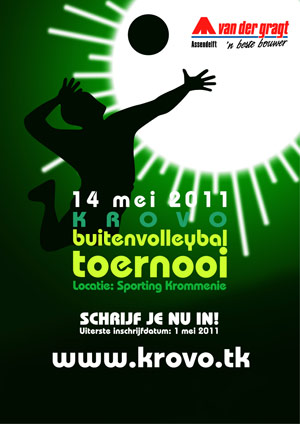 Het 17e Krovo Buitenvolleybal Toernooi