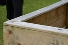 Detail van de bak zoals die wordt aangelegd