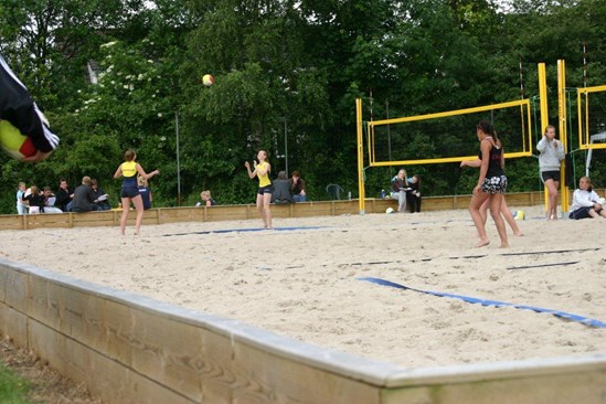 4 beachvelden achter elkaar. Zo ziet het er straks ook uit in Castricum