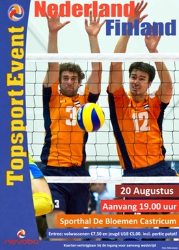 Poster Nederland - Finland