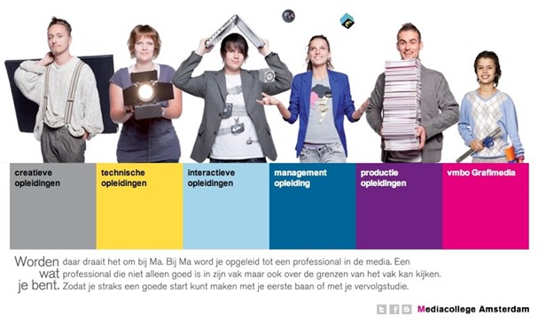 Media college, creatieve MBO opleiding