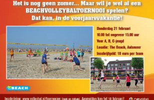 Indoor Junior Beach Toernooi