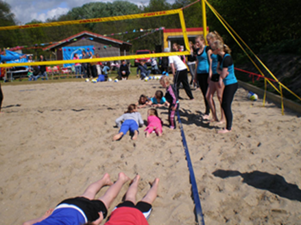 Beachen voor CMV jeugd uit onze regio