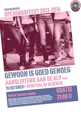 Dat wordt weer gezellig