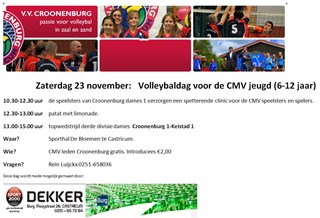 CMV clinic door Dames 1