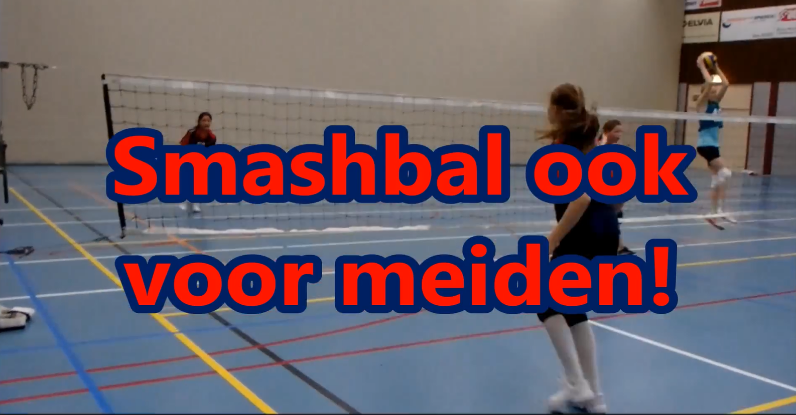 Smashbal niet alleen leuk voor jongens!