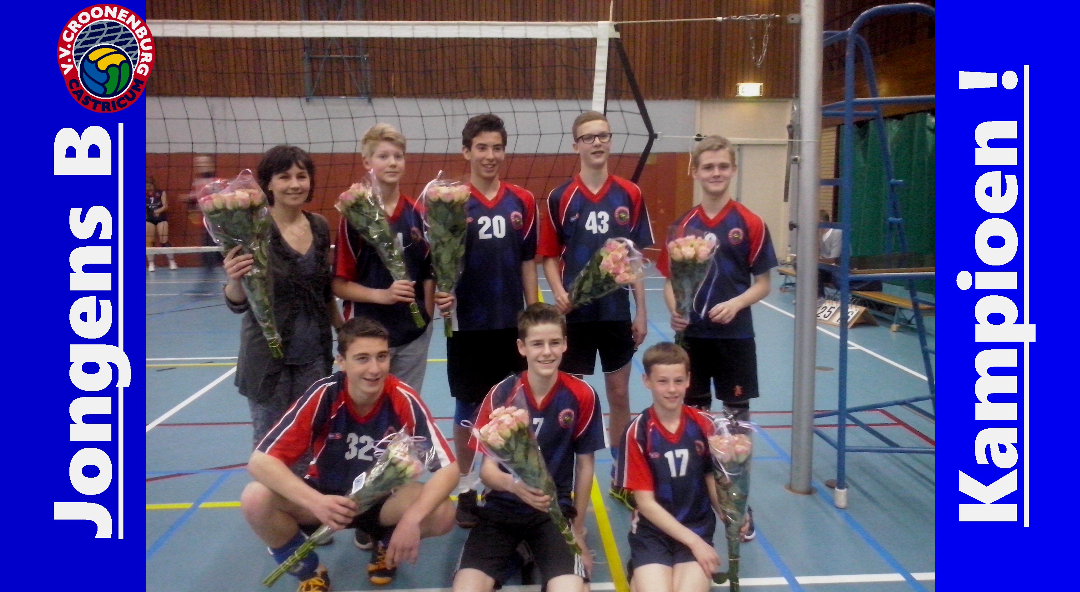 Jongens B Croonenburg kampioen!