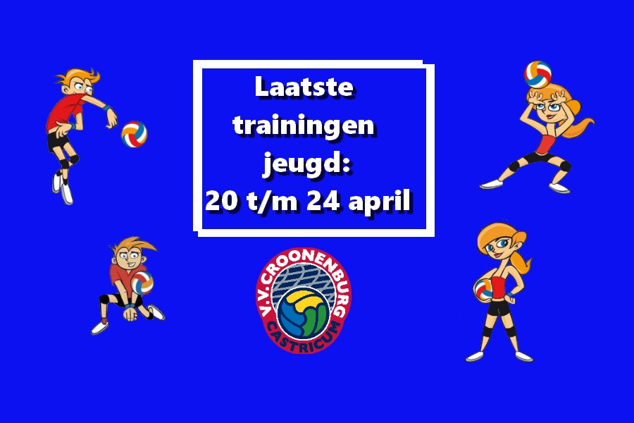 Laatste trainingsweek : 20 t/m 24 april