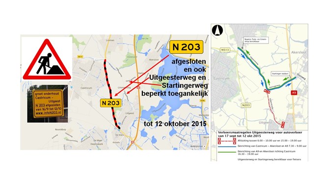 Wegafsluiting N203 totaal 1 
