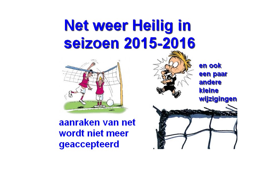 Net weer Heilig in seizoen 2015-2016