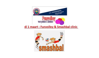Funvolley en smashbal clinic