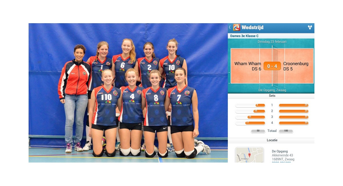 Meisjes B1 doen goede zaken in Zwaag