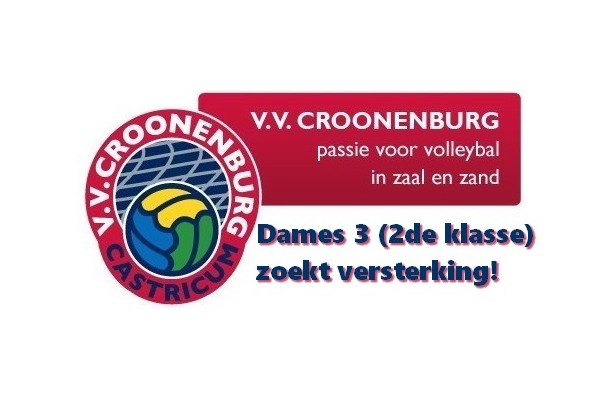 Dames 3 Croonenburg zoekt speelsters!