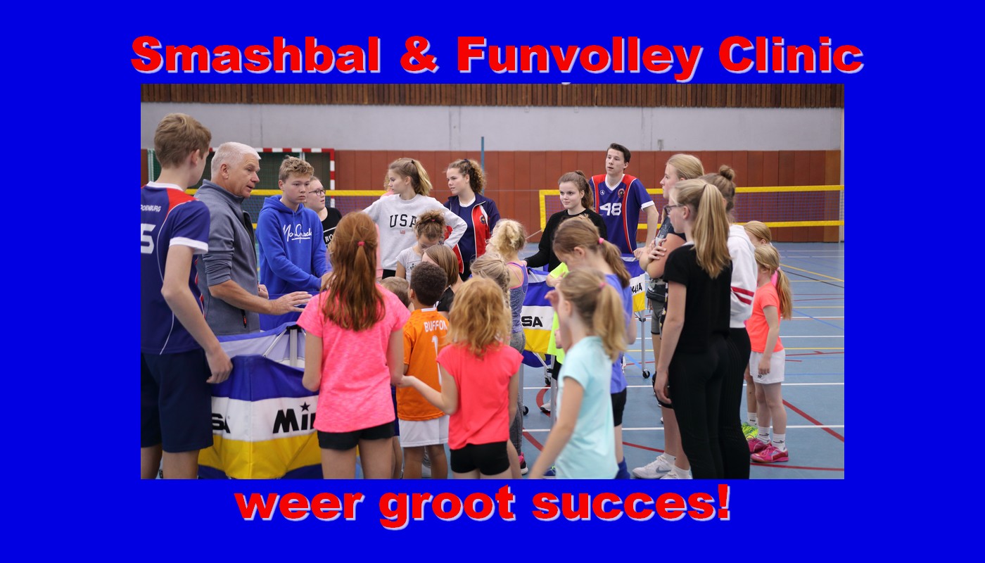 Volleybal in de lift!