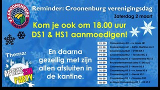Verenigingsdag 2 maart kom kijken