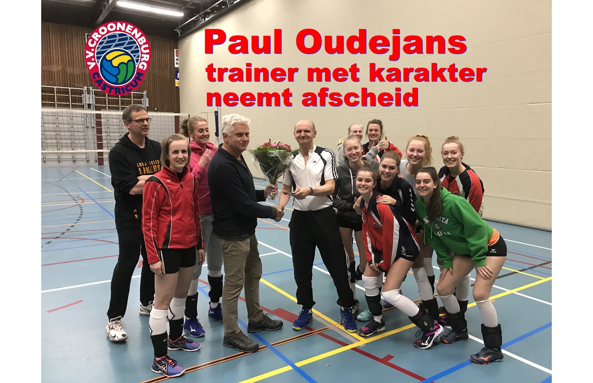 Afscheid Croonenburgtrainer Oudejans