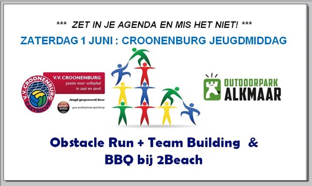 Aankondiging Obstacle run
