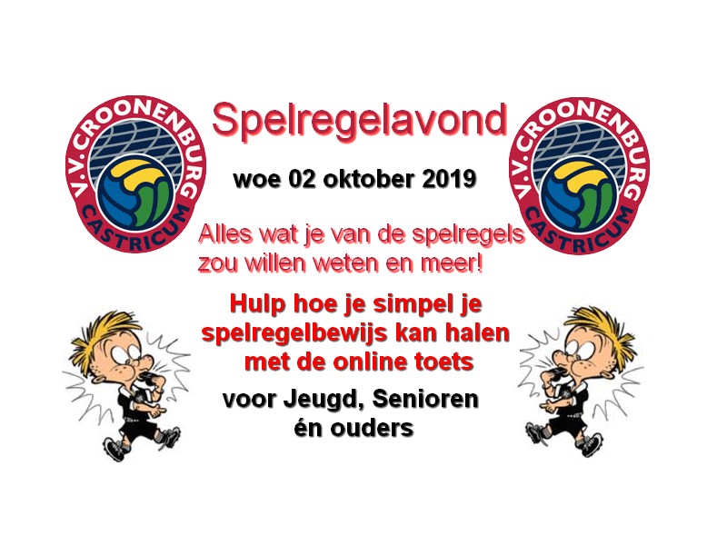 Spelregelavond : Alles wat je over de spelregels wilt weten en meer!
