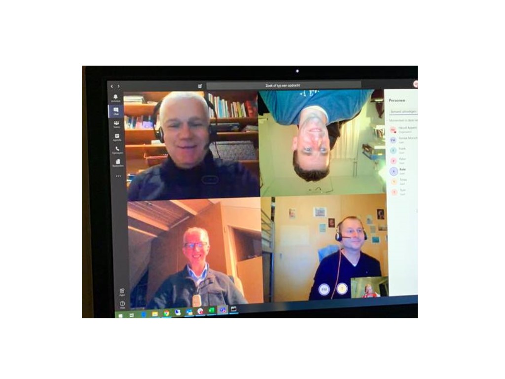 Volleybalvereniging Croonenburg bestuurt online verder, juist nu