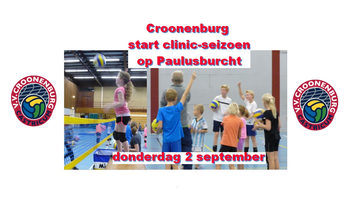 Croonenburg start clinic-seizoen op Paulusburcht