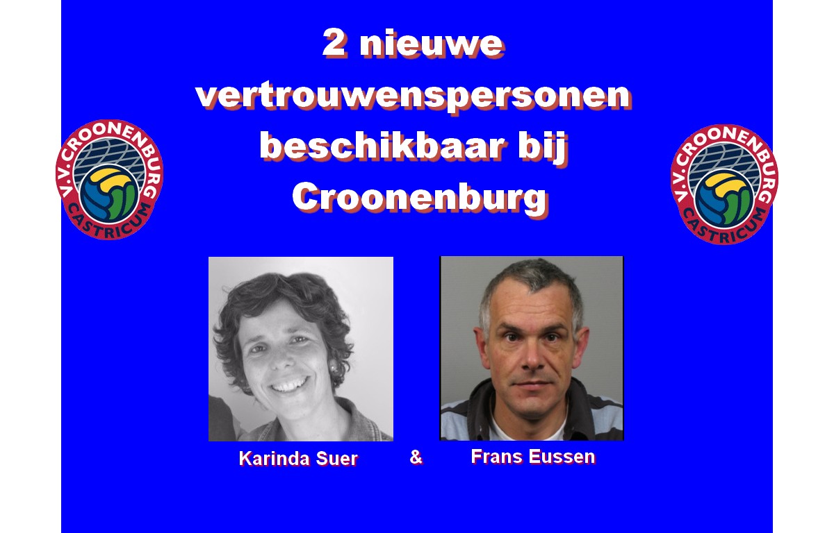 Vertrouwenspersonen bij Croonenburg