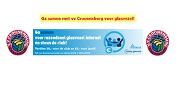 Ga samen met VV Croonenburg voor glasvezel!
