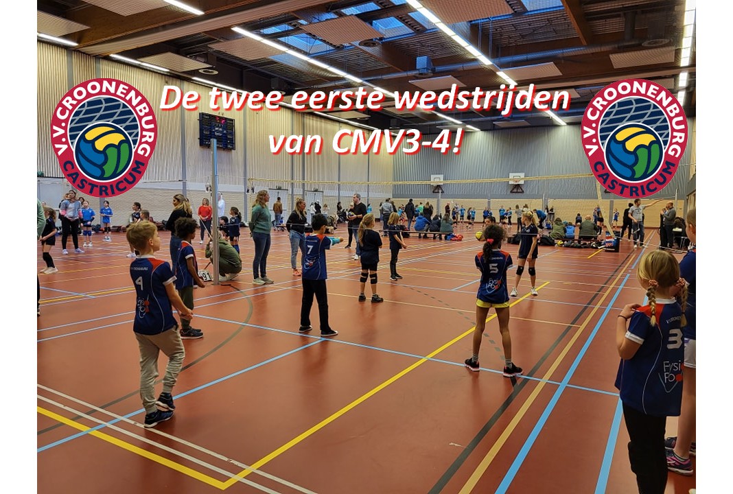 De twee eerste wedstrijden van CMV 3-4