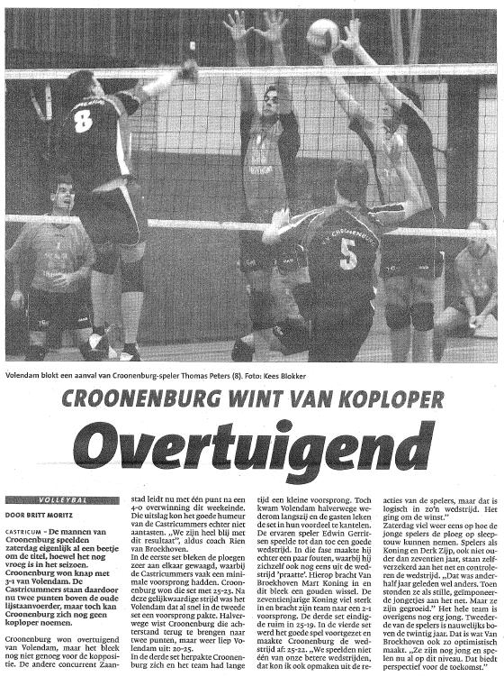 H1 wint van koploper